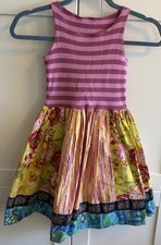 MATILDA JANE SIZE 8 PLATINUM SLEEVELESS DRESS  10/2018  GREAT Pre-Own