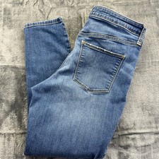 UNIVERSAL THREAD High Rise Skinny Cropped Denim Blue Jeans Size 10 / 30R
