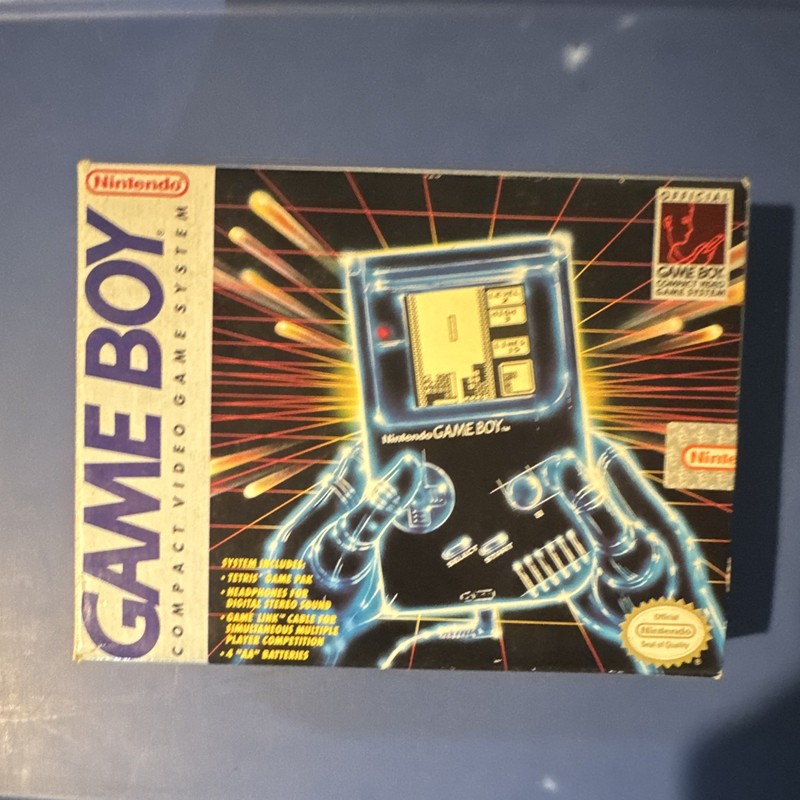 CIB Nintendo Game Boy DMG-01 Gray Handheld System Matching Serial Numbers