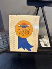 Chevrolet Concert Sound Stereo 8-track Tape Rare Sealed Please Read 1974