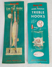 Ace-Hi Live Bait Holder & One-Touch Treble Hooks-#4