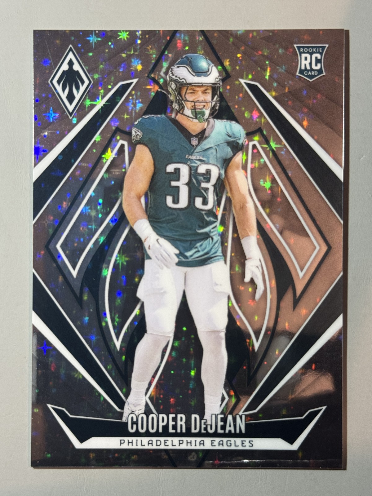Cooper DeJean Rookie 2024 Panini Phoenix Silver Stars /180 RC SP Eagles #171