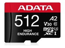 ADATA High Endurance 512GB MicroSDXC Class 10 AUSDX512GUI3V30SHA2-RA1