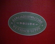 Znaczek pieczęci Administracja Gminy Wendisch - Luppa  