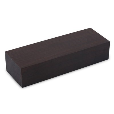 Brazilian Ebony Wood Blank 12x4x2.5 Black Lumber DIY for Instruments Tools