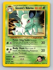 Giovanni's Nidorina 44/132 Uncommon Gym Challenge Pokemon Unlimited MP on eBay