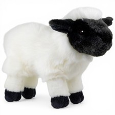 Carl Dick Schaf, Lamm schwarz-wei&szlig; stehend ca. 27cm Pl&uuml;schtier, Kuscheltier