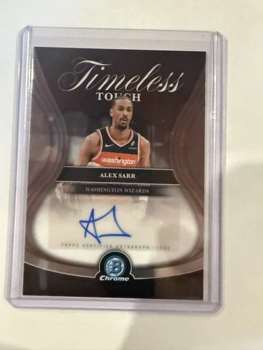 2025 Topps Signature Alex Sarr Base (RAW)