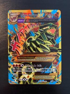 Pokemon Karte: Primo-Groudon EX 97/98 XY Antike Ursprünge Französisch