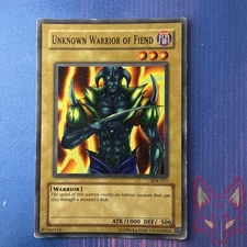 * Yu-Gi-Oh! - MP - Unknown Warrior of Fiend - SDK-017 (US Seller
