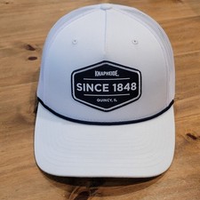 Knapheide Hat Cap Snapback White Patch Rope Richardson Work Trucks One Size