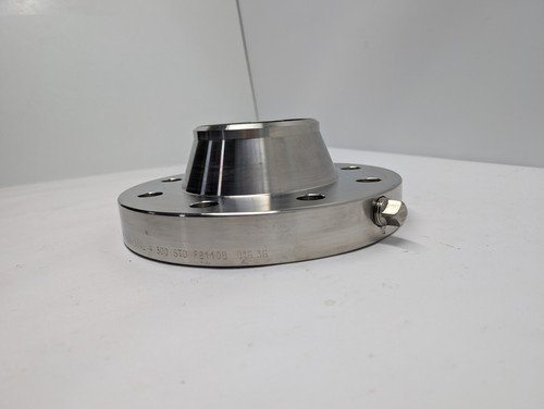 4" KERKAU Weld Neck Raised Face Flange 300 STD 304 Stainless Steel (NEW). - Picture 6 of 12