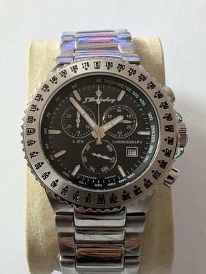J. Wendenburg Chronograph Day-Date ISA Quarz 43mm Herren Armbanduhr