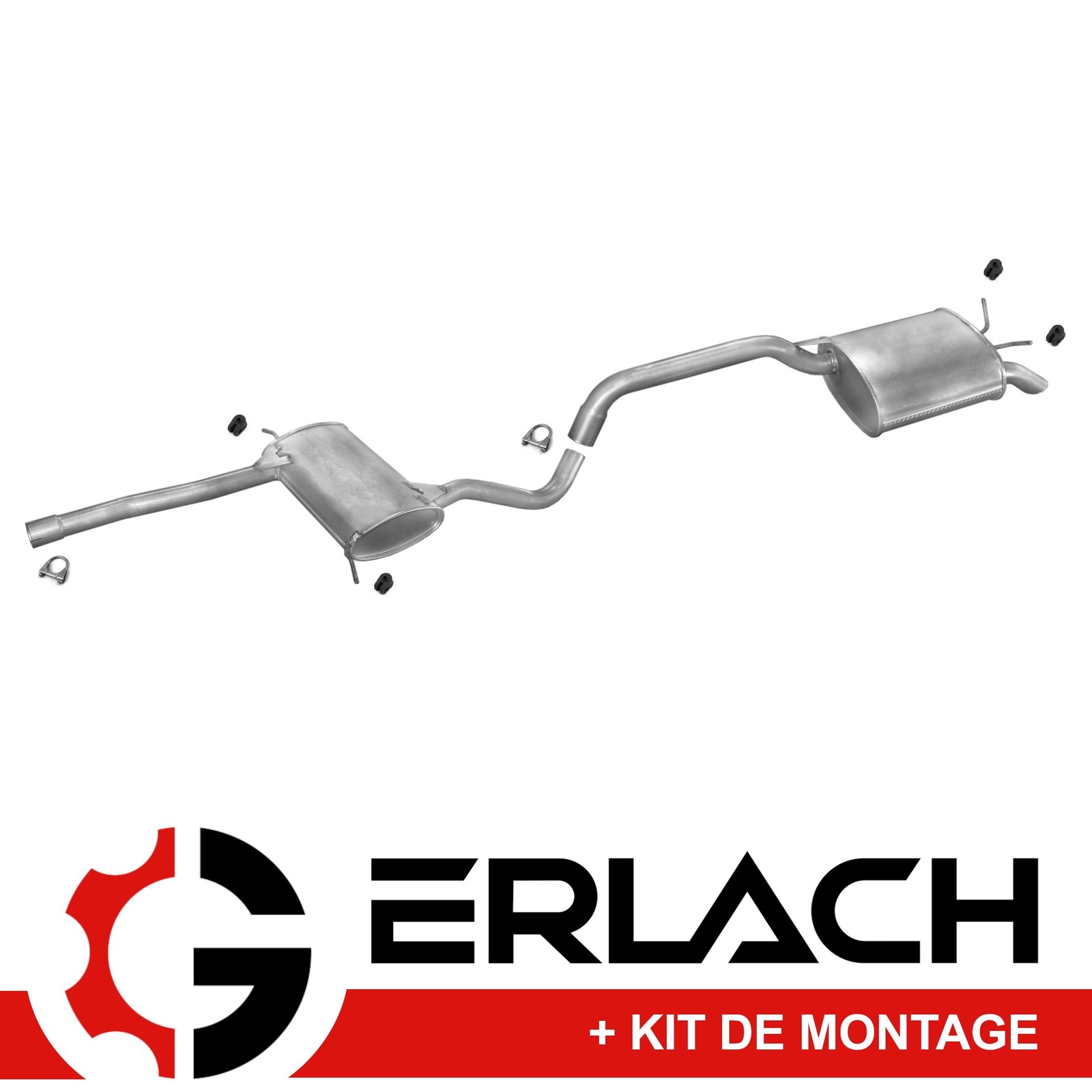 Echappement silencieux Safrane II 2.0 pour reparer le bruit au controle technique