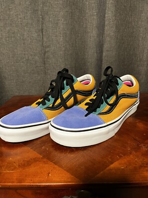 BNIB VANS OLD SKOOL MIX CADMIUM/YELLOW - Main Image