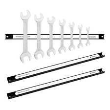 3x porta attrezzi magnetico barre 45 cm - Supporto portautensili da parete