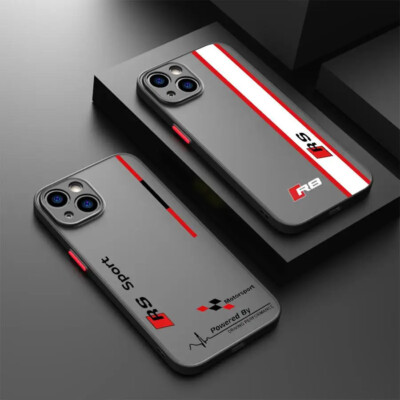 Audi Handyhülle Case Anti-Scratch Iphone 16 15 14 13 12 Mini Plus Pro ProMax