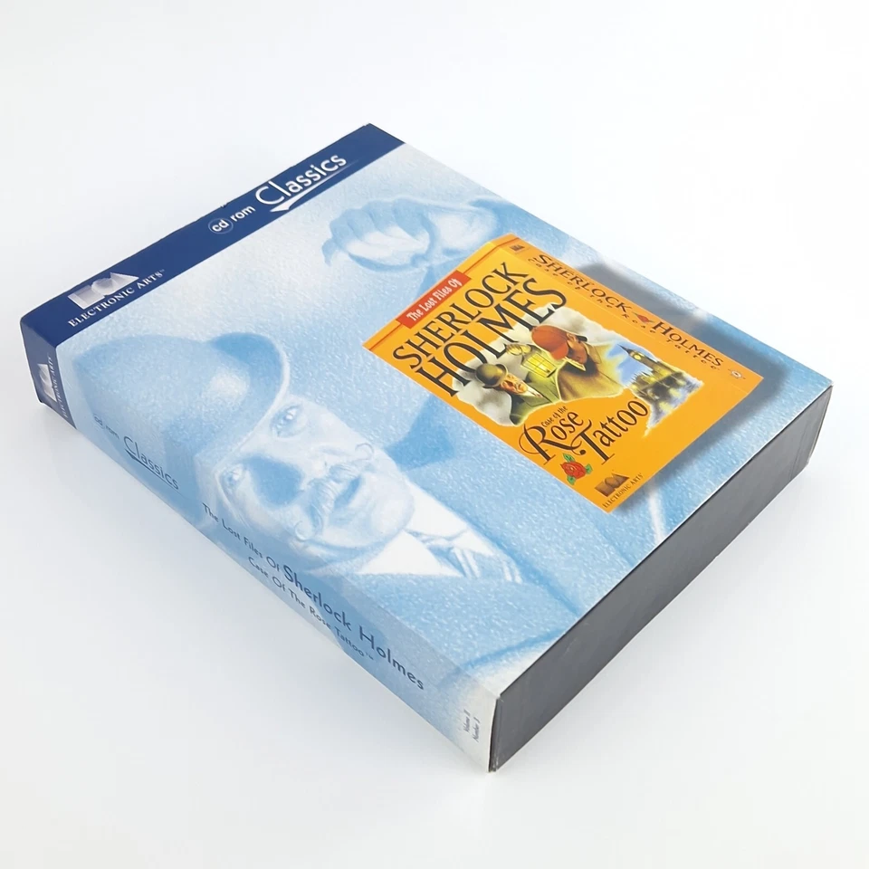 PC Spiel : Sherlock Holmes Case of the Rose Tattoo - CD-ROM Big Box OVP PAL - Bild 2 von 4