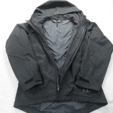Under Armour Infrared Jacket Mens XS Black Coldgear Hooded Full Zip Winter
