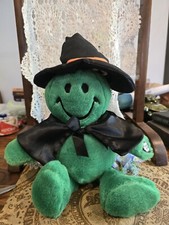 Green Halloween Dan Dee Tickle Wiggle Animated Plush Wiggles And Talks 14"