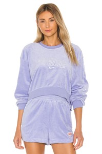 retro femme crew terry