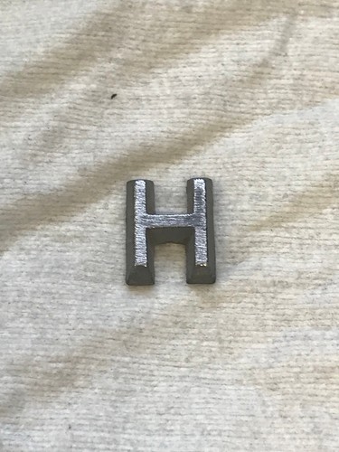 Letters and Numbers 7/16 Cast Aluminum Straight Bold Font price per letter * - Picture 7 of 30