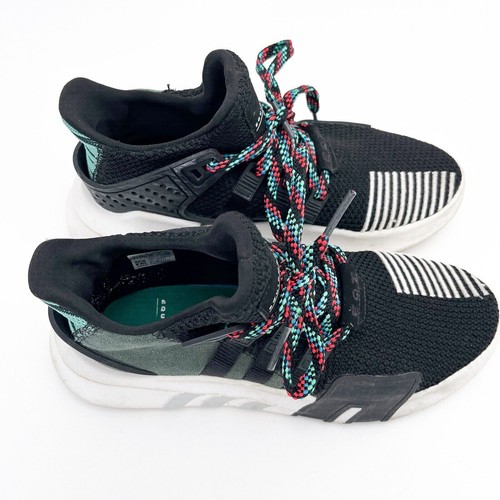 adidas EQT Basketball Adv Mens US 6 Core Black Sub Green Rare Sneakers Shoes - Picture 14 of 16