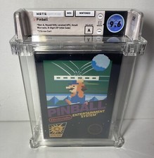 Pinball Nintendo NES, 1985 WATA 9.6A SEALED