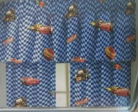 Disney Pixar Cars Window Boys Standard Window Valance Adorable Lot Of 2 Disney Pixar Cars Window Boys Standard Window Valance Adorable Lot Of 2