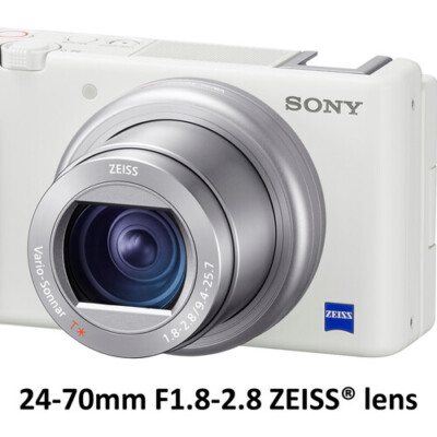 Sony Cyber-shot ZV-1 20.1MP Compact Digital Vlog Camera - Black
