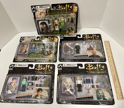 Buffy The Vampire Slayer Palisades Palz Minimates Lot NIP PLZ READ 