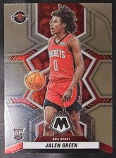 Jalen Green 2021-22 Panini Mosaic NBA DEBUT Rookie Subset Card (no.262)
