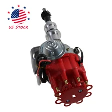 For SBF Ford Small Block 289 302 R2R Hei Distributor With Red Cap Ready to Run