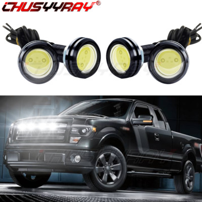 Front Bumper Grille w/ White lights For 2004-2008 FORD F150 Grill Raptor style