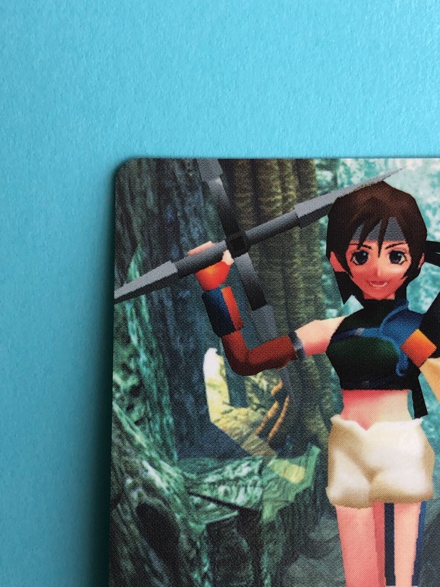 Yuffie Final Fantasy VII Carddass 1997 No29 SQUARE BANDAI Japan