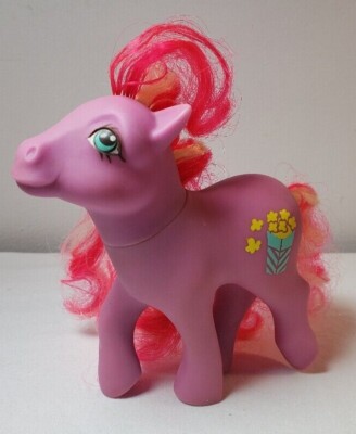 Vintage My Little Pony G1 1984 Candy Cane Ponies Popcorn MLP