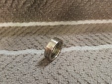 Ohio Handcrafted Washington Quarters coin ring, size 6 -1/2  2002