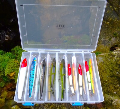 Kunstköderbox Delphin TBX Duo Tackle Box  Kleinteile Wobbler Spinner 5 Größen