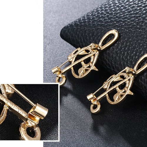 Musiknote Kristall Strass Brosche Anzug Hemd Kragen Pin Hochzeit Schmuck - Bild 11 von 58