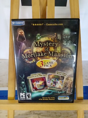 Mystery Of Mortlake Mansion PC CD-ROM 3 Game Pack