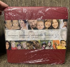 NEW 2006 Creative Memories 7"x7" Cranberry Scrapbook Album SENTIMENTS COVERSET