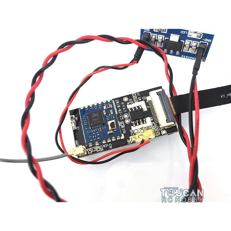 FPV Camera Unit Parts for HengLong 1/16 RC RTR Tanks - image 3 of 4