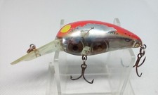 Bill Norman Lures MN Middle N Chrome/Org 2" Diving Crankbait 3/8oz fishing Lure