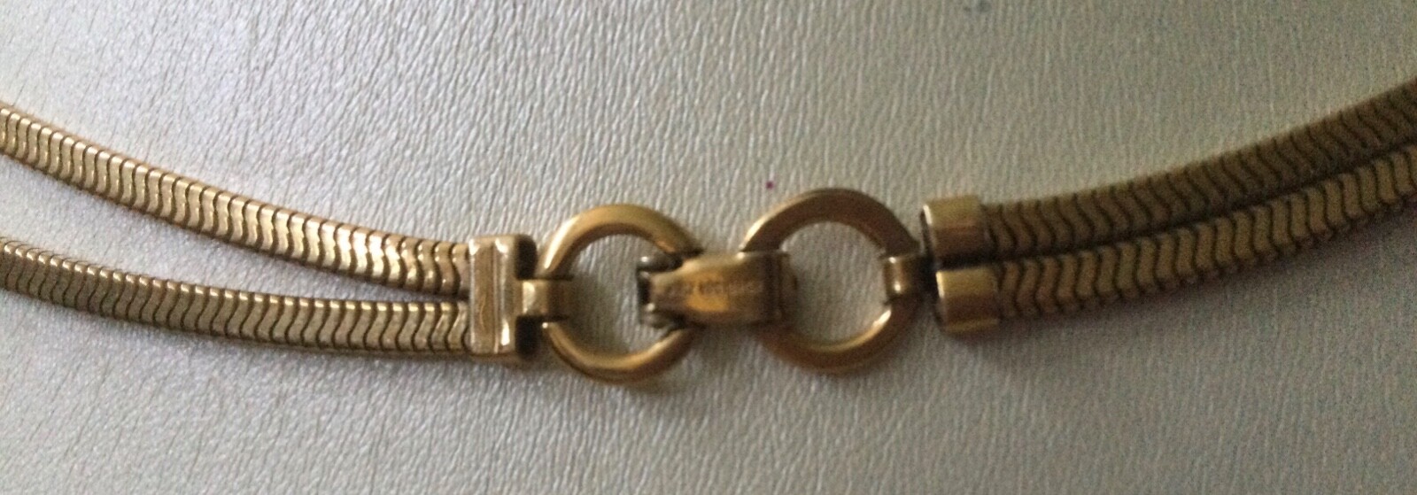 Vintage A&Z Double Chain 12kgf 1940’s50’s layered ne… Gem