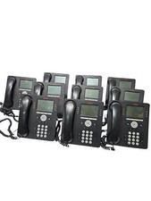 Lot of 10x Avaya 9608 IP Business Phones Office Desk Phone Corporate Multiline