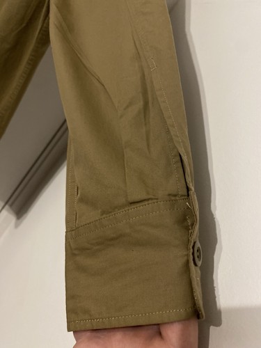 Fred Perry Utility Overshirt In Elmwood Size Large Brand New With Tags M4539 - Picture 18 of 21