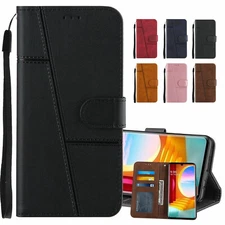 For LG Velvet Wallet Case Premium PU Leather Zipper Card Holder Stand Cover