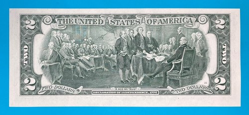 May 1, 1957 / 5 January 1957 : A 05011957 A BIRTHDAY Note $2 Two Dollar Bill - Picture 3 of 3