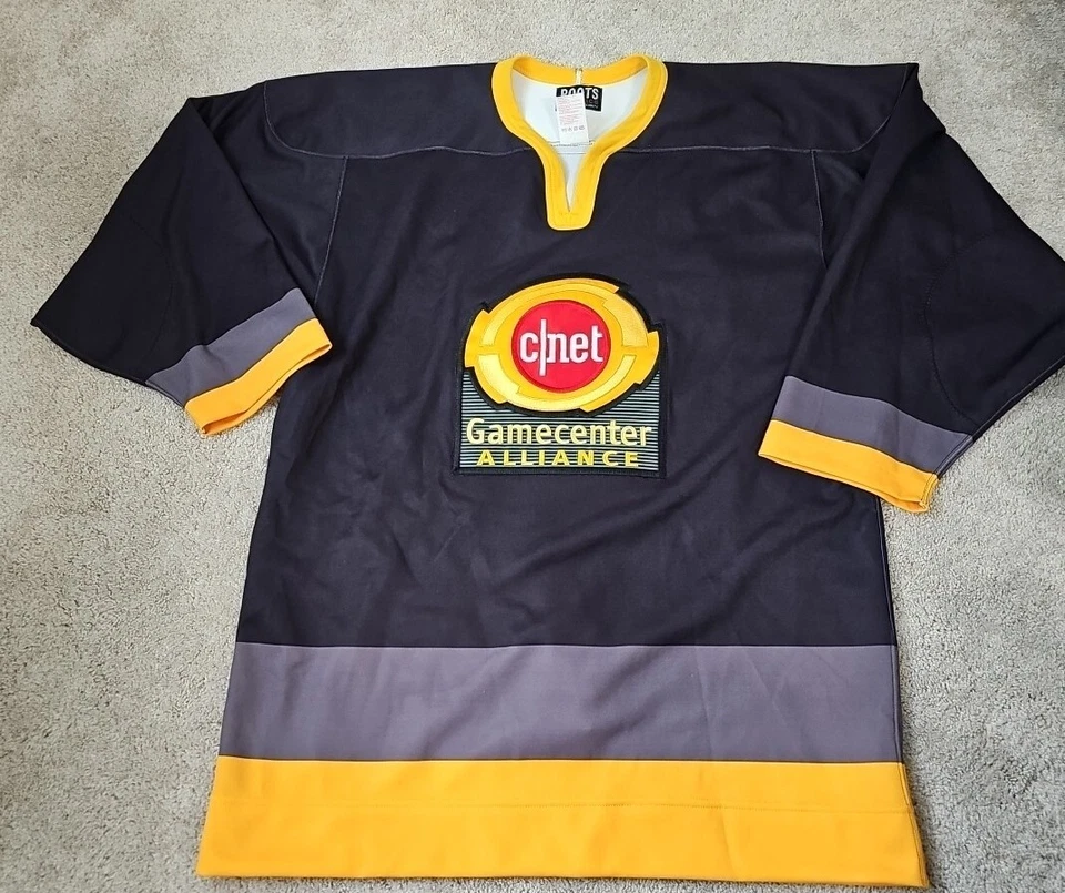 Camiseta deportiva Team CNET Athletics cosida de hockey Game Center ALLIANCE TALLA MEDIANA Foto 2 de 4