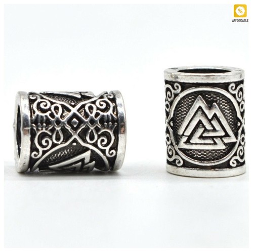 Trenza de Anillos Tubo Viking Runa Encanto Colgante Collar Joyería para armar uno mismo | eBay